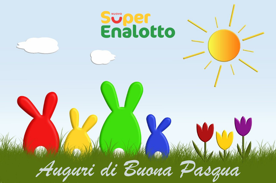 SuperEnalotto di Pasqua: tre 5 da 84mila euro