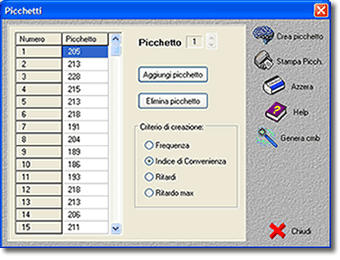 Finestra Picchetti SuperEnalotto System Plus 1.1